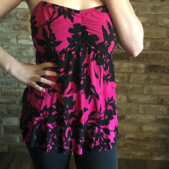 Two Modest Swimsuits, Pink and Blue - Picture 2 of 8